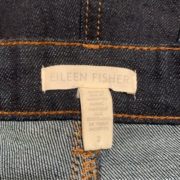 Eileen Fisher Skinny Jeans in Dark Denim Size 2 - Picture 8 of 13